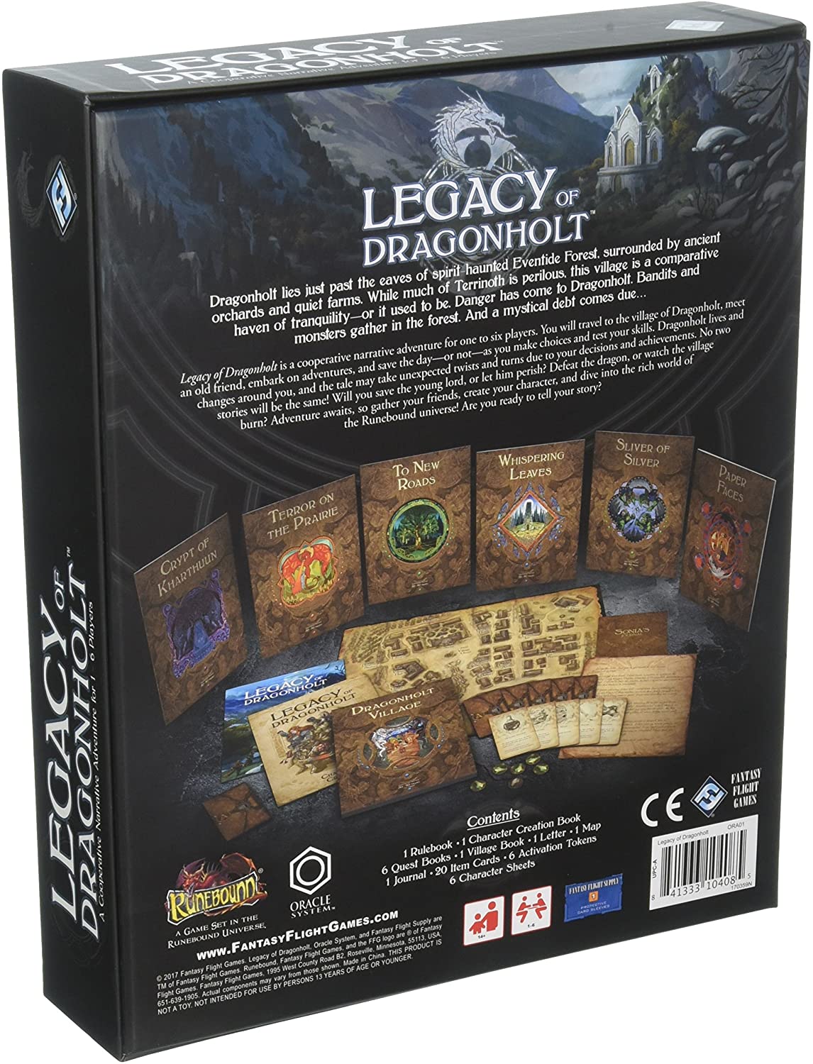 Legacy of Dragonholt : Role Playing Game